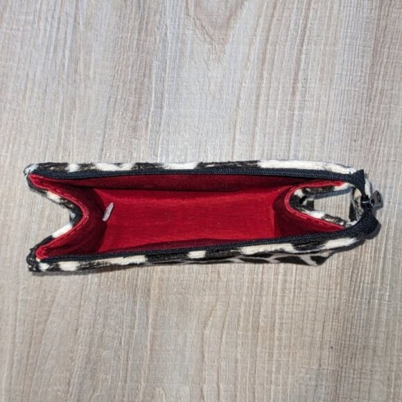 NWOT Kate Spade Giraffe Pattern Faux Fur Clutch - Picture 3 of 7